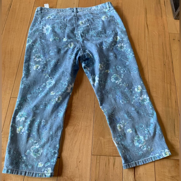 FDJ | French Dressing Cropped Jeans/Capris Sz10 Olivia style - Picture 7 of 12